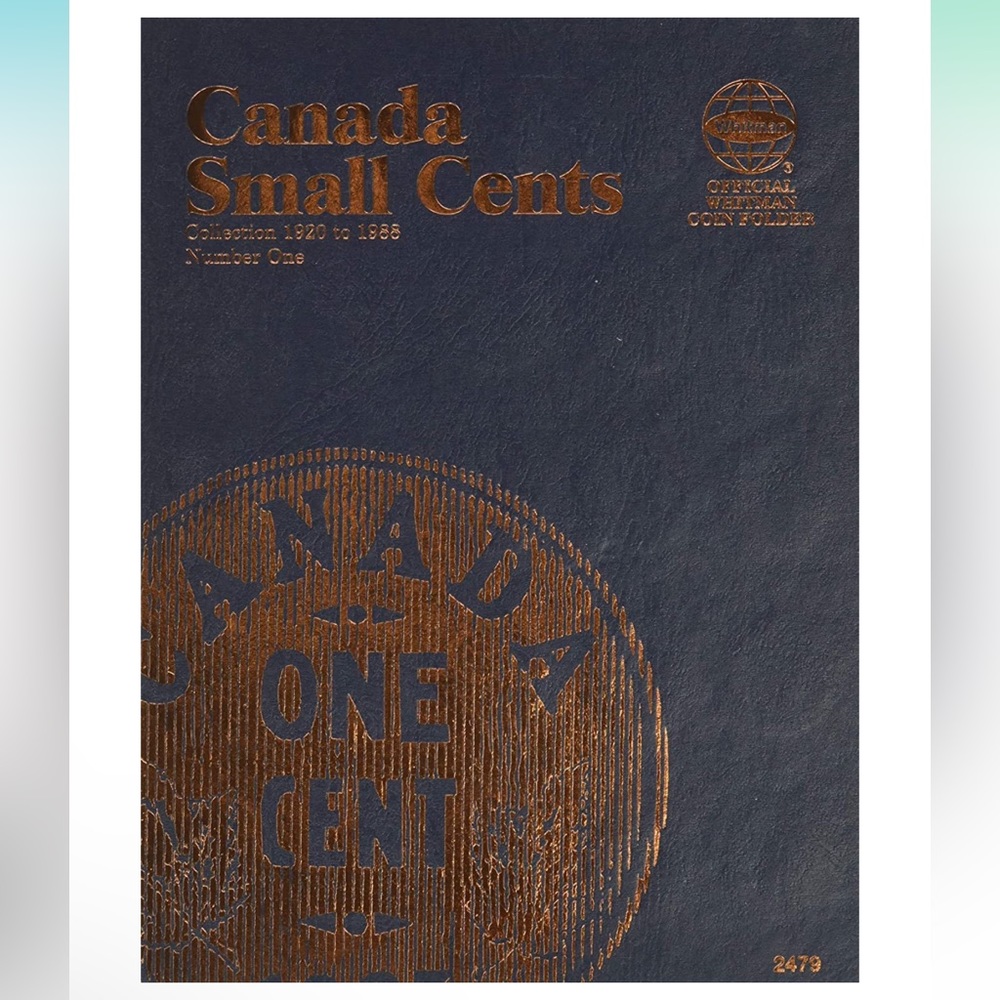 Canada Small Cents Collection 1920 to 1988 (Official Whitman Coin Folder)